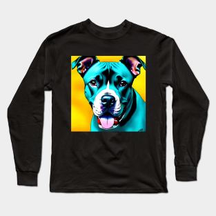 pit bull beautiful loyal and gentle Long Sleeve T-Shirt